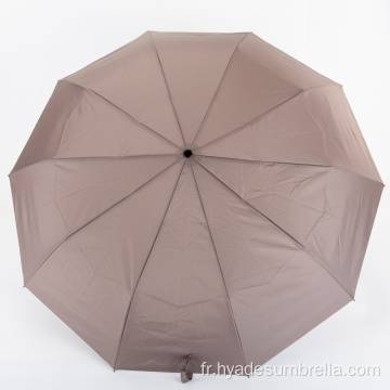 Cadeau de parapluie d&#39;entreprise pliable résistant au vent